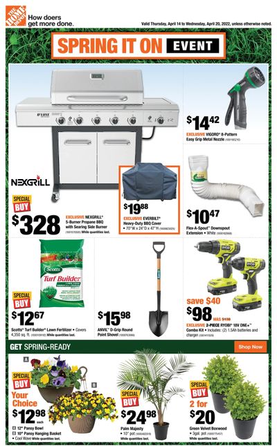 Home Depot (BC) Flyer April 14 to 20