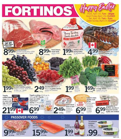 Fortinos Flyer April 14 to 16