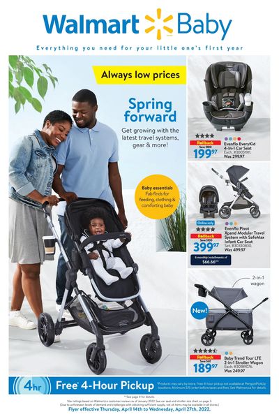 Walmart Baby Flyer April 14 to 27