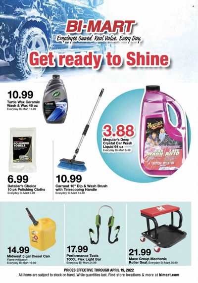 Bi-Mart (ID, OR, WA) Weekly Ad Flyer April 13 to April 20