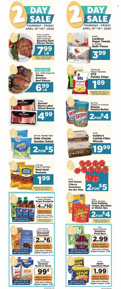 IGA Weekly Ad Flyer April 13 to April 20