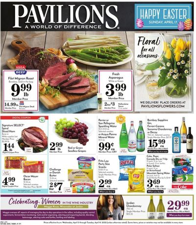 Pavilions (CA) Weekly Ad Flyer April 13 to April 20