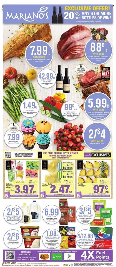 Mariano’s (IL) Weekly Ad Flyer April 13 to April 20