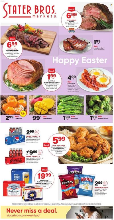 Stater Bros. (CA) Weekly Ad Flyer April 13 to April 20