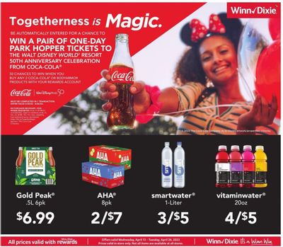 Winn Dixie (AL, FL, GA, LA) Weekly Ad Flyer April 13 to April 20