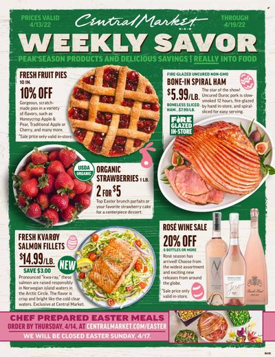 Central Market (TX) Weekly Ad Flyer April 13 to April 20