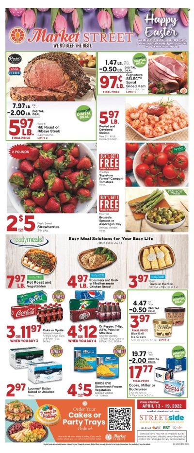 Market Street (NM, TX) Weekly Ad Flyer April 13 to April 20