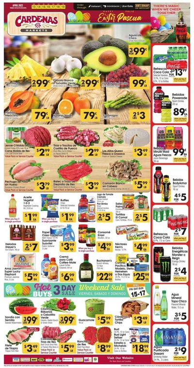 Cardenas (CA, NV) Weekly Ad Flyer April 13 to April 20