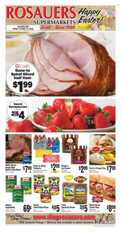 Rosauers (ID, MT, OR, WA) Weekly Ad Flyer April 13 to April 20