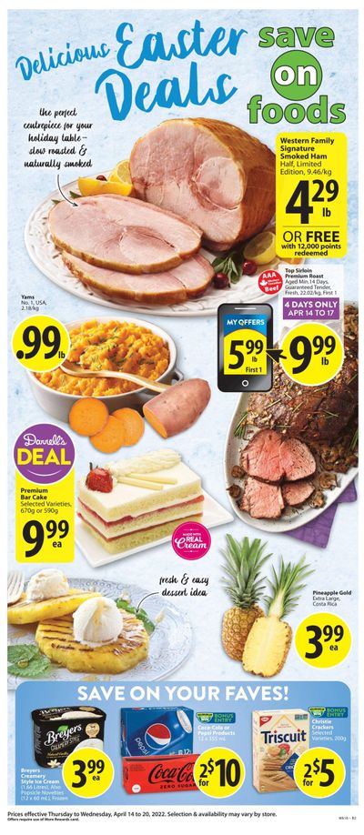 Save on Foods (AB) Flyer April 14 to 20