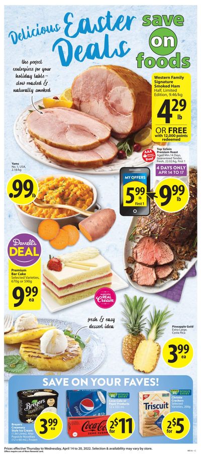 Save on Foods (SK) Flyer April 14 to 20
