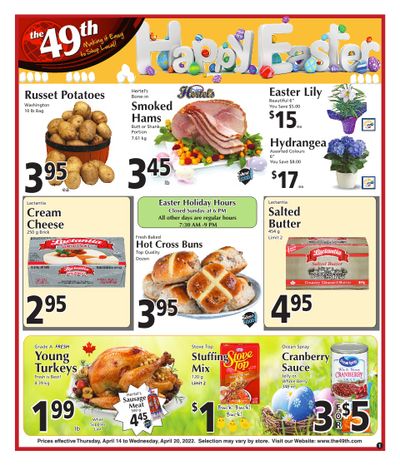 The 49th Parallel Grocery Flyer April 14 to 20
