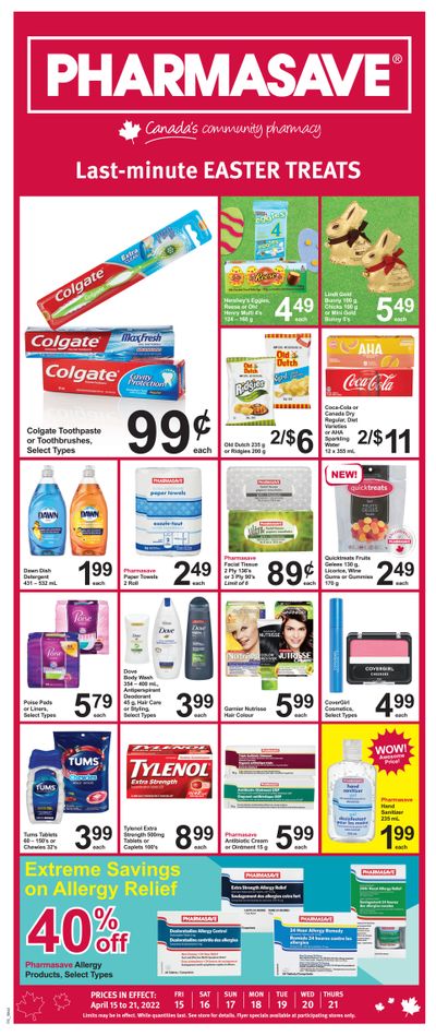 Pharmasave (West) Flyer April 15 to 21