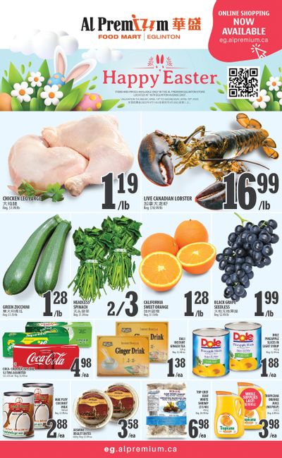 Al Premium Food Mart (Eglinton Ave.) Flyer April 14 to 20