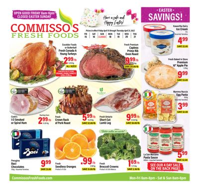 Commisso's Fresh Foods Flyer April 15 to 21