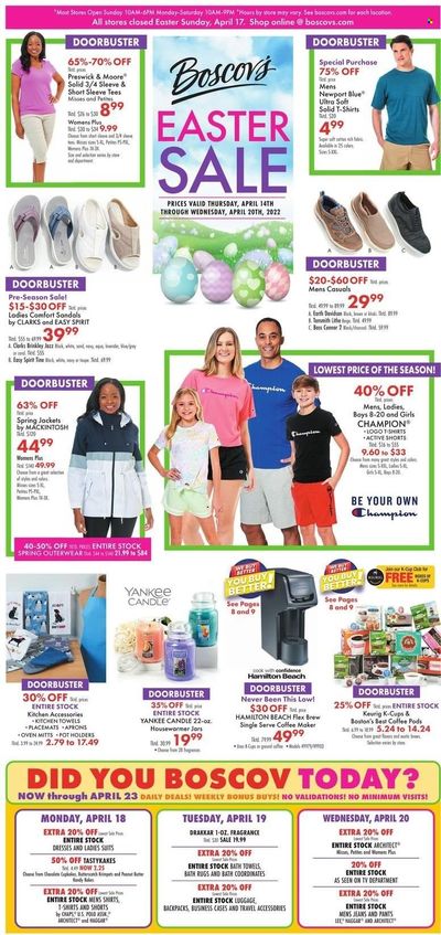 Boscov's (CT, DE, MD, NJ, NY, PA) Weekly Ad Flyer April 14 to April 21