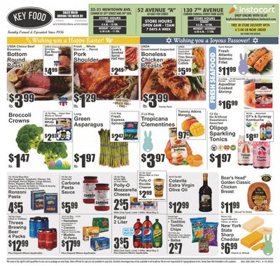 Key Food (NY) Weekly Ad Flyer April 14 to April 21