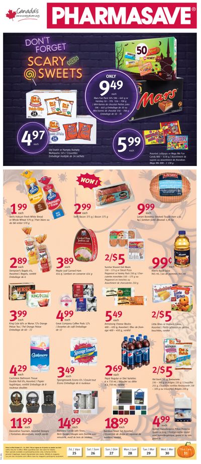Pharmasave (NB) Flyer October 25 to 31