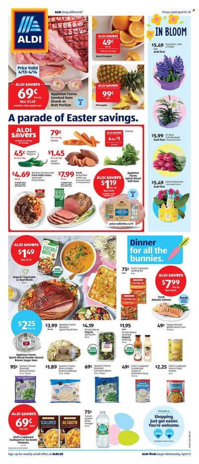 ALDI (CA) Weekly Ad Flyer April 14 to April 21