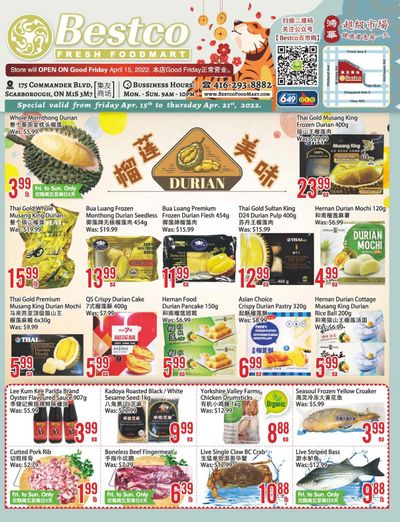 BestCo Food Mart (Scarborough) Flyer April 15 to 21