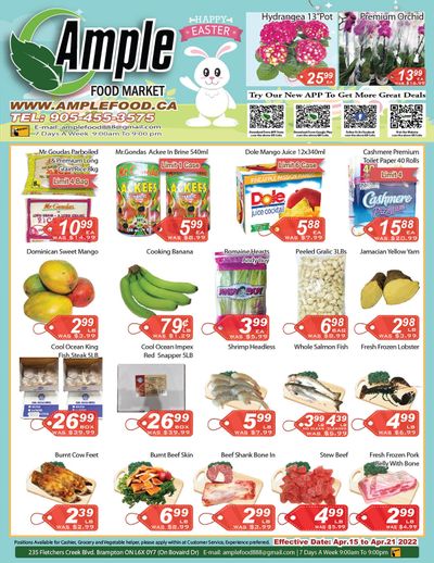 Ample Food Market (Brampton) Flyer April 15 to 21