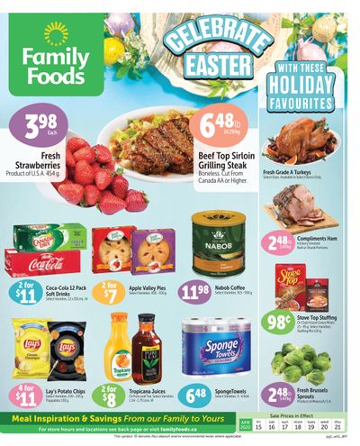 Family Foods Flyer April 15 to 21