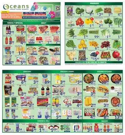 Oceans Fresh Food Market (Brampton) Flyer April 15 to 21