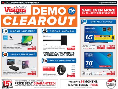 Visions Electronics Flyer April 15 to 21