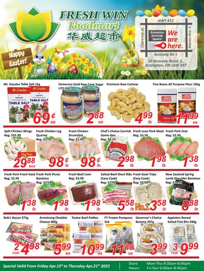 Fresh Win Foodmart Flyer April 15 to 21