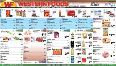 Western Foods Flyer April 13 to 19