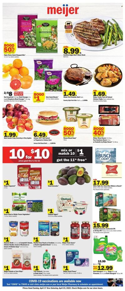 Meijer (MI) Weekly Ad Flyer April 15 to April 22