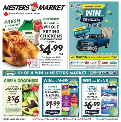Nesters Market Flyer April 17 to 23