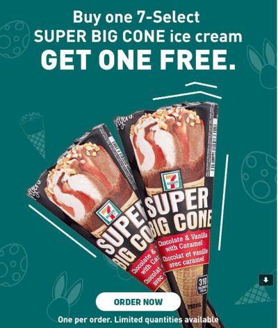 7-Eleven Canada Promotions: FREE Ice Cream!