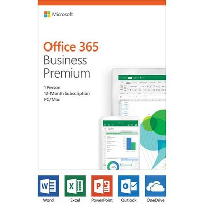 Microsoft Office 365 Business Premium 1 Year Subscription English 1 User Medialess Product Card (KLQ-00378) For $159.88 At Canada Computers & Electronics Canada
