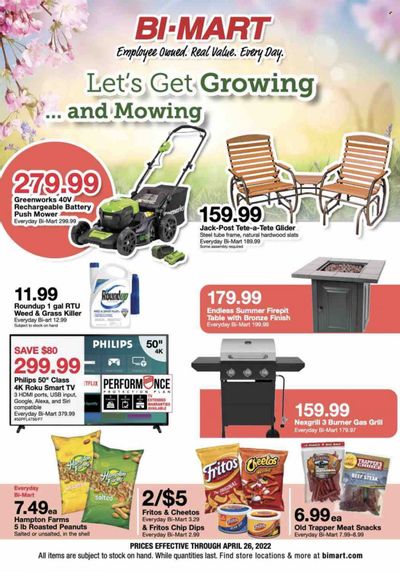 Bi-Mart (ID, OR, WA) Weekly Ad Flyer April 17 to April 24