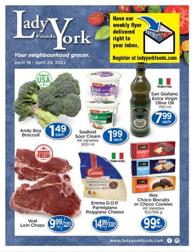 Lady York Foods Flyer April 18 to 24