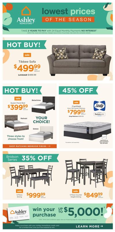 Ashley HomeStore (ON) Flyer April 19 to 28