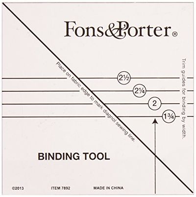 Fons & Porter R7892 Binding Tool $11.8 (Reg $17.66)