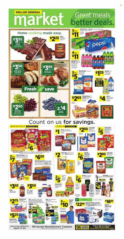 Dollar General (OK) Weekly Ad Flyer April 18 to April 25