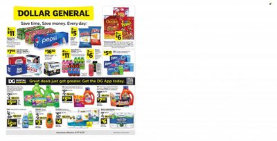 Dollar General (TN) Weekly Ad Flyer April 18 to April 25