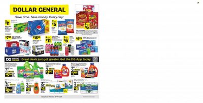 Dollar General (TX) Weekly Ad Flyer April 18 to April 25 Dollar General (TX) Weekly Ad Flyer April 18 to April 25