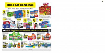 Dollar General (TX) Weekly Ad Flyer April 18 to April 25