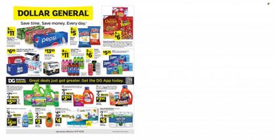 Dollar General (NC) Weekly Ad Flyer April 18 to April 25