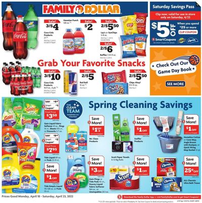 Family Dollar Weekly Ad Flyer April 18 to April 25