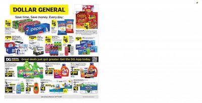 Dollar General (MS) Weekly Ad Flyer April 18 to April 25