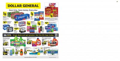 Dollar General (SC) Weekly Ad Flyer April 18 to April 25