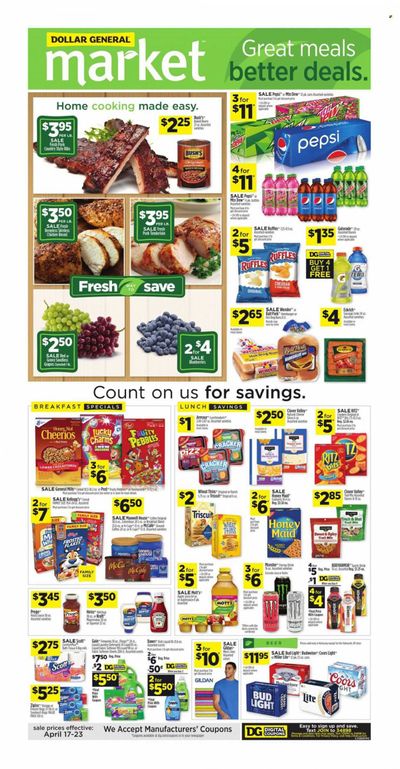 Dollar General (KY) Weekly Ad Flyer April 18 to April 25