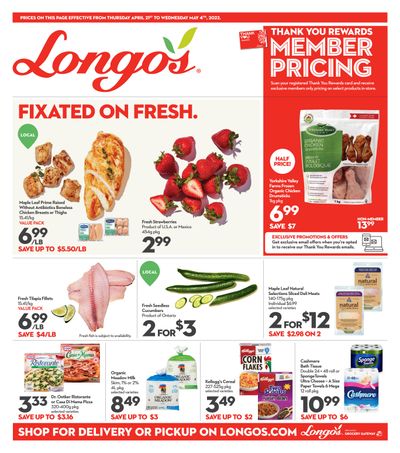 Longo's Flyer April 21 to May 4