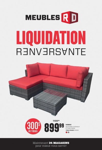 Meubles RD Furniture Flyer April 19 to May 8