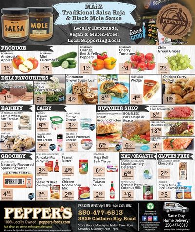 Pepper's Foods Flyer April 19 to 25